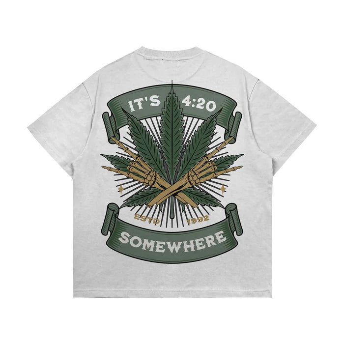 Somewhere Weed Oversized T-shirt