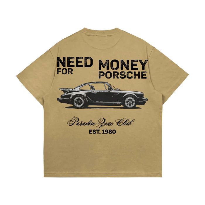 Need Money For Porsche Oversized T-shirt