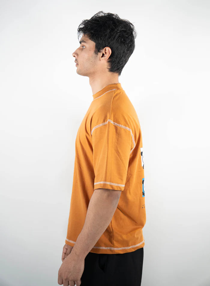 Contrast Stitch – Mustard – Mood